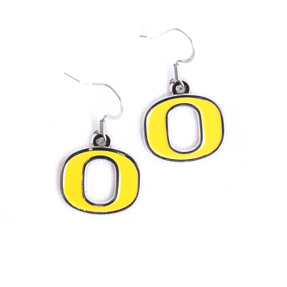Classic Oregon O, Neil, Yellow, Earrings, Metal, Accessories, Women, Dangle, 833793
